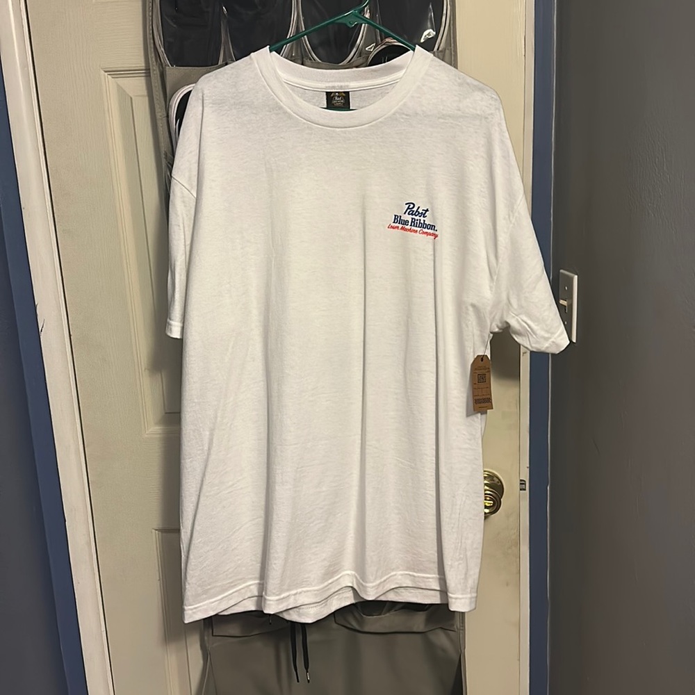 Extra large loser machine, paps, blue ribbon, collaboration shirt